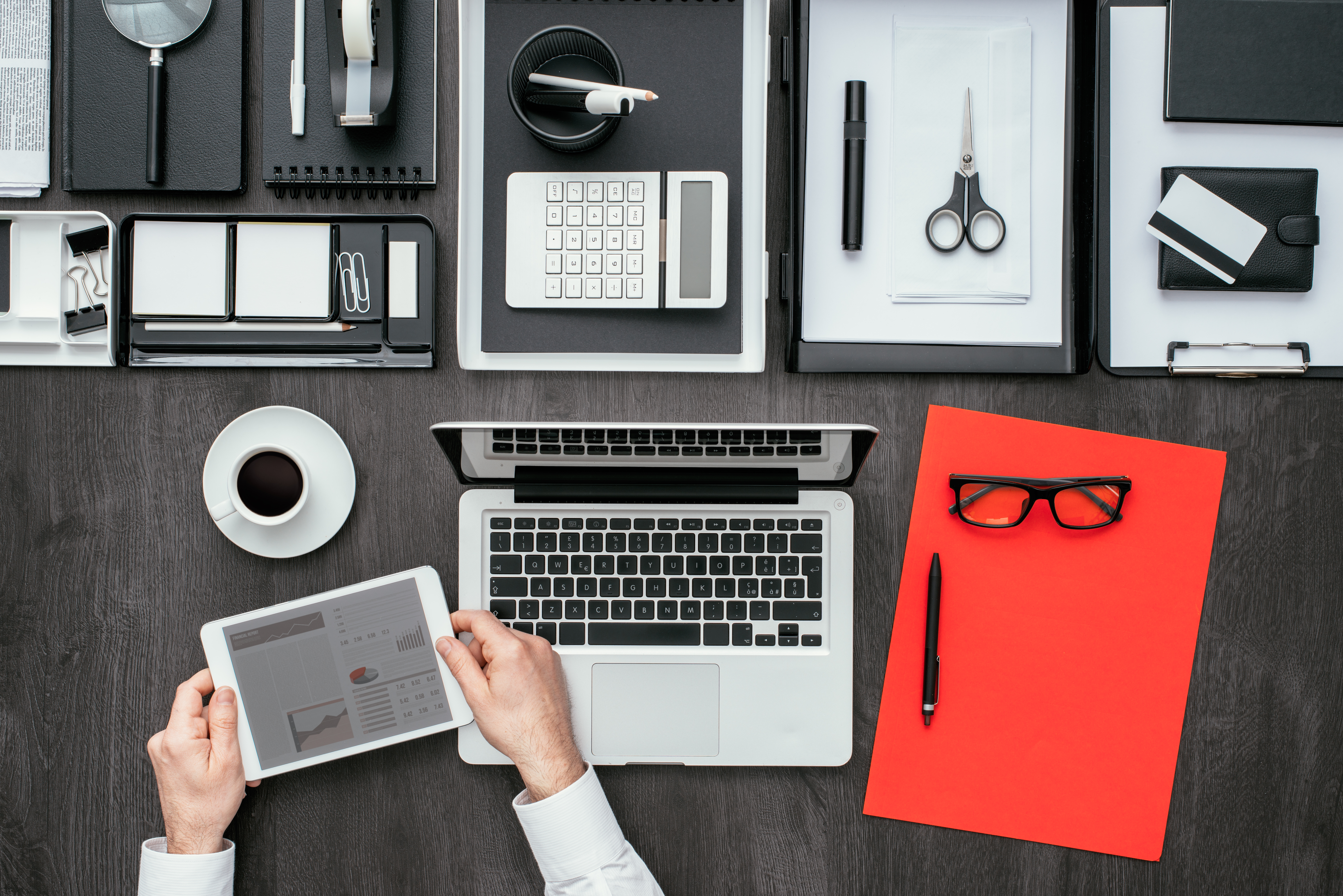 organized desk